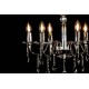 Candelabru Alama, Cristale, Bohemia, E14, AL010247, Crystal