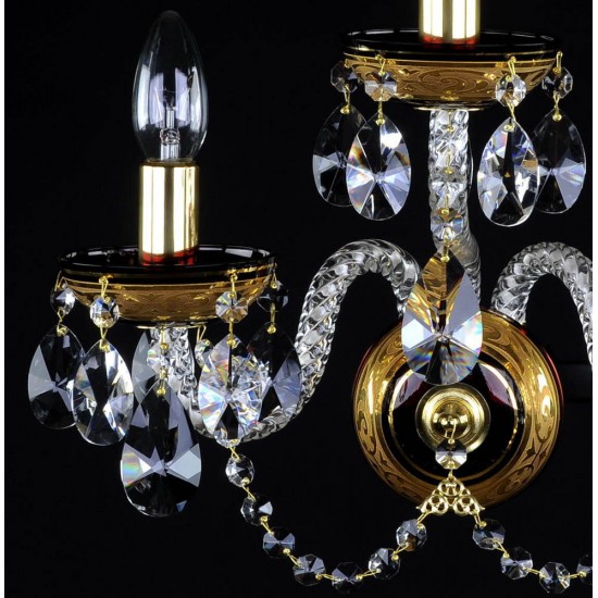 Aplica Cristale, Bohemia, E14, AN010124, Crystal