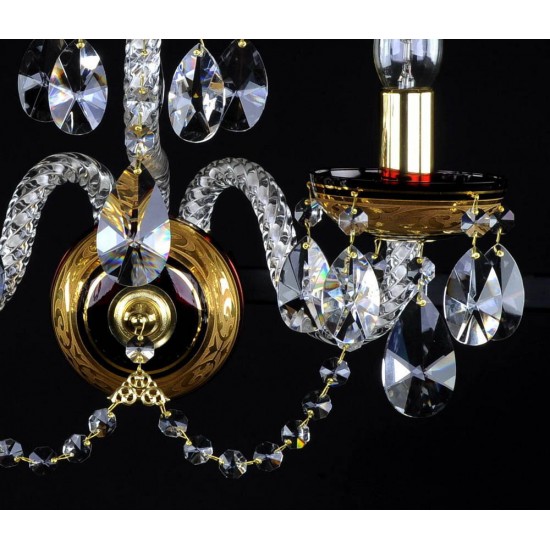 Aplica Cristale, Bohemia, E14, AN010124, Crystal