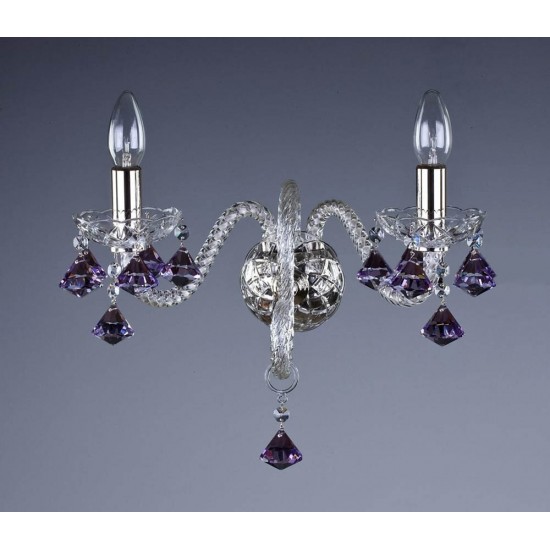 Aplica Cristale, Bohemia, E14, AN010128K, Crystal