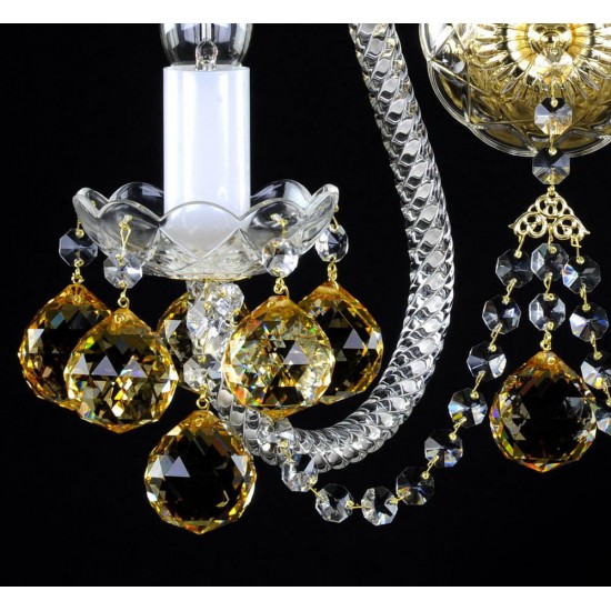 Aplica Cristale, Bohemia, E14, AN010131K, Crystal