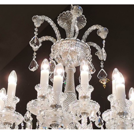 Candelabru Cristale, large, Bohemia, E14, BX010L10301Z224, Crystal