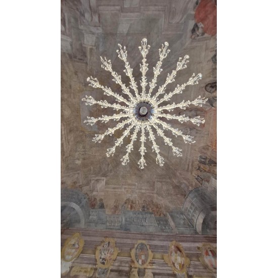 Candelabru Cristale, Maria Theresa white, Bohemia, E14, BX010L10909N281white, Crystal