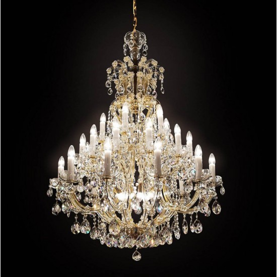 Candelabru Cristale, Maria Theresa, Bohemia, E14, BX010L10914Z236, Crystal
