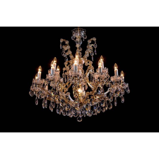 Candelabru Cristale Maria Antonia, Bohemia, E14, BX010L10920Z219BRUS, Crystal