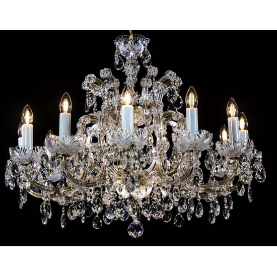 Candelabru Cristale Maria Antonia, Bohemia, E14, BX010L10926Z213BRUS, Crystal