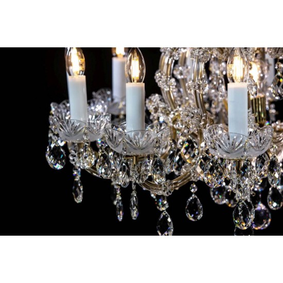 Candelabru Cristale Maria Antonia, Bohemia, E14, BX010L10926Z213BRUS, Crystal