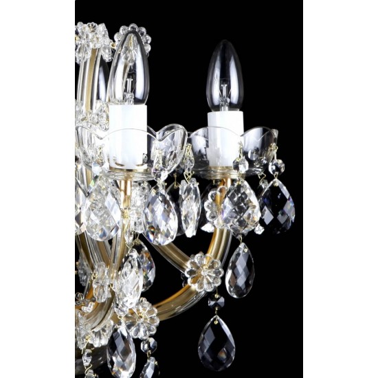 Candelabru Cristale, Maria Theresa, Bohemia, E14, BX010L10932Z205, Crystal