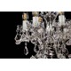 Candelabru Cristale, Maria Theresa Black, Bohemia, E14, BX010L10933N205Black, Crystal