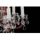 Candelabru Cristale, Maria Theresa, Bohemia, E14, BX010L10937N206RED, Crystal