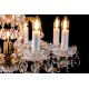 Candelabru Cristale Maria Antonia, Bohemia, E14, BX010L10956Z209BRUS, Crystal