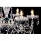 Candelabru Cristale, Bohemia, E14, CC010HBT06, Crystal