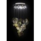 Plafoniera Cristale, Design Leaves, Bohemia, GU10, EL0100083009, Crystal