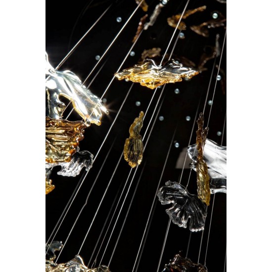 Plafoniera Cristale, Design Leaves, Bohemia, GU10, EL0100083009, Crystal