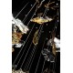 Plafoniera Cristale, Design Leaves, Bohemia, GU10, EL0100083009, Crystal