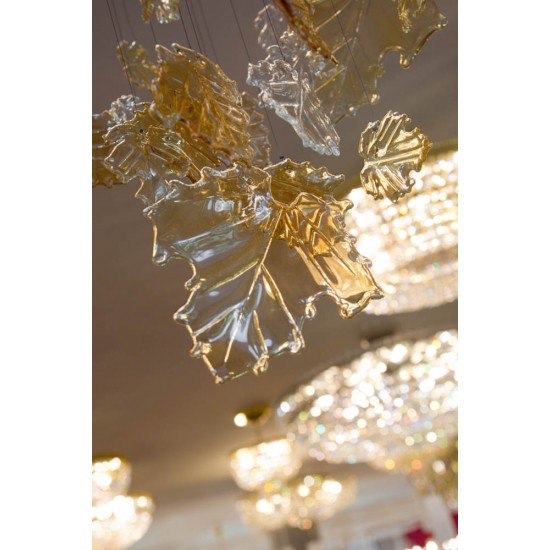 Plafoniera Cristale, Design Leaves, Bohemia, GU10, EL0100083009, Crystal