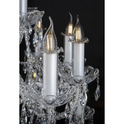Candelabru Cristale, Bohemia, E14, EL0101003002PB, Crystal
