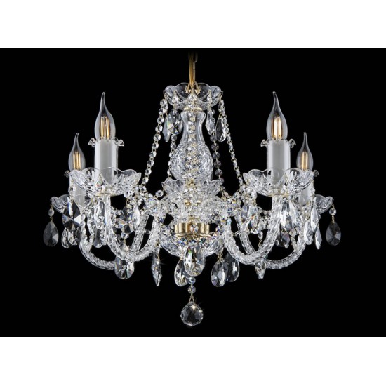 Candelabru Cristale, Bohemia, E14, EL010100502PB, Crystal