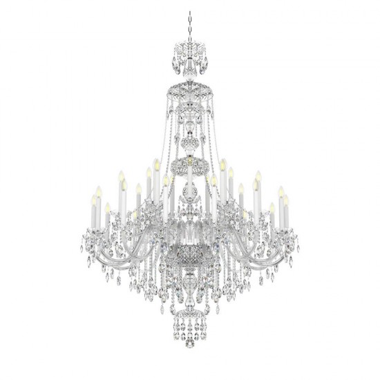 Candelabru Cristale, Bohemia, E14, EL0101012801ELPB, Crystal