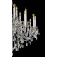 Candelabru Cristale, Bohemia, E14, EL0101012801ELPB, Crystal