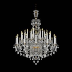 Candelabru Cristale, lux, Bohemia, E14, EL0101013001ELPB, Crystal