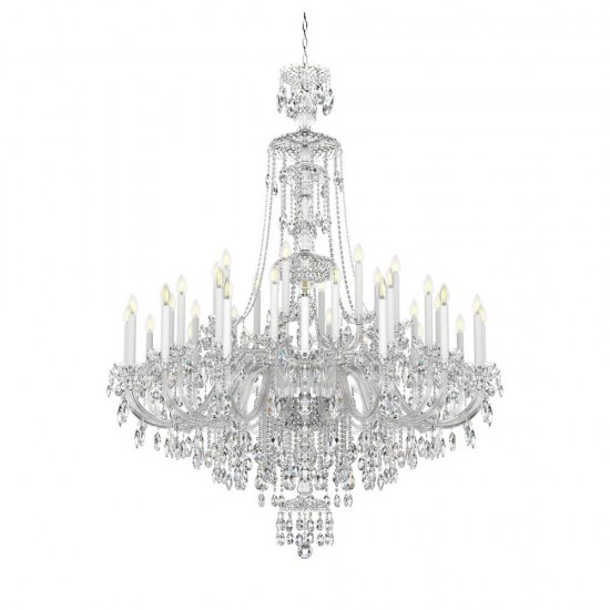 Candelabru Cristale, lux, Bohemia, E14, EL0101014001ELPB, Crystal