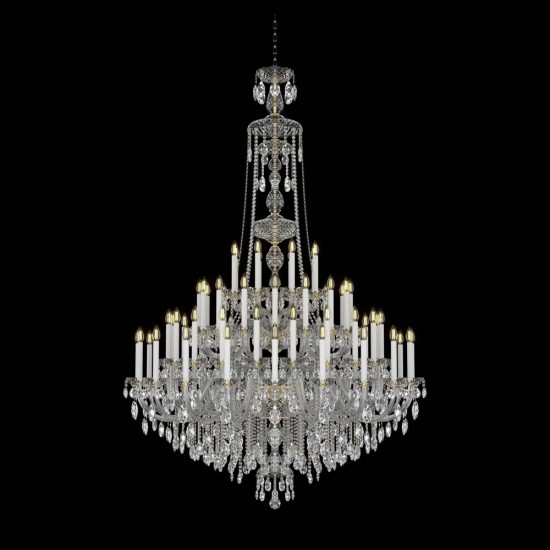 Candelabru Cristale, lux, Bohemia, E14, EL0101016401ELPB, Crystal