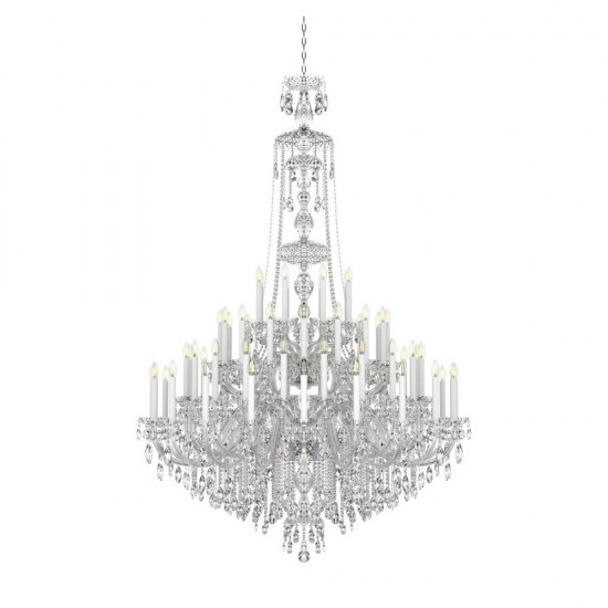 Candelabru Cristale, lux, Bohemia, E14, EL0101016401ELPB, Crystal