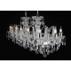 Candelabru Cristale, modern OVALPB, Bohemia, E14, EL0101021402OVALPB, Crystal