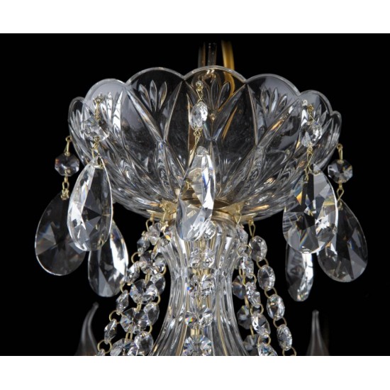 Candelabru Cristale, Bohemia, E14, EL0101022402PB, Crystal