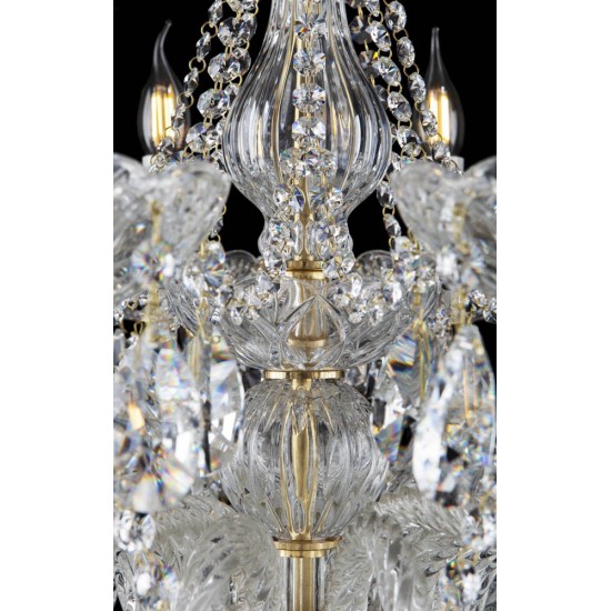 Candelabru Cristale, Bohemia, E14, EL0101022402PB, Crystal