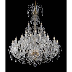 Candelabru Cristale, lux, Bohemia, E14, EL01010228+302PB, Crystal