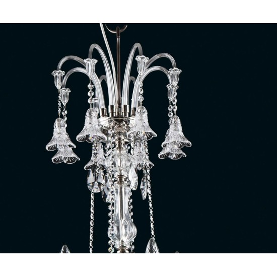 Candelabru Cristale, lux, Bohemia, E14, EL0101022822, Crystal