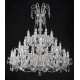 Candelabru Cristale, lux, Bohemia, E14, EL0101023201PB, Crystal