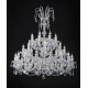 Candelabru Cristale, lux, Bohemia, E14, EL0101023201PB, Crystal