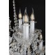 Candelabru Cristale, lux, Bohemia, E14, EL0101023201PB, Crystal