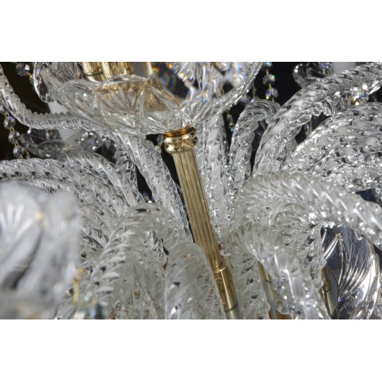 Candelabru Cristale, lux, Bohemia, E14, EL0101023201PB, Crystal