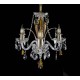 Candelabru Cristale, Bohemia, E14, EL0101093201-2BELLS PB, Crystal