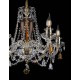 Candelabru Cristale, Bohemia, E14, EL0101095202-2, Crystal