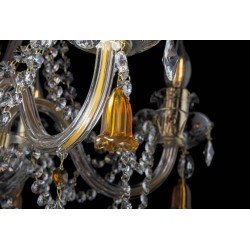 Candelabru Cristale, Bohemia, E14, EL0101095202-2, Crystal