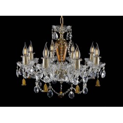 Candelabru Cristale, Bohemia, E14, EL0101098201-2BELLS PB, Crystal