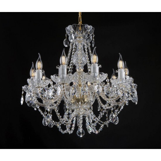 Candelabru Cristale, Bohemia, E14, EL0101101001PB, Crystal