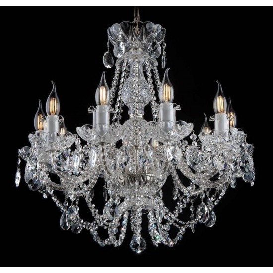Candelabru Cristale, Bohemia, E14, EL0101101001PB, Crystal