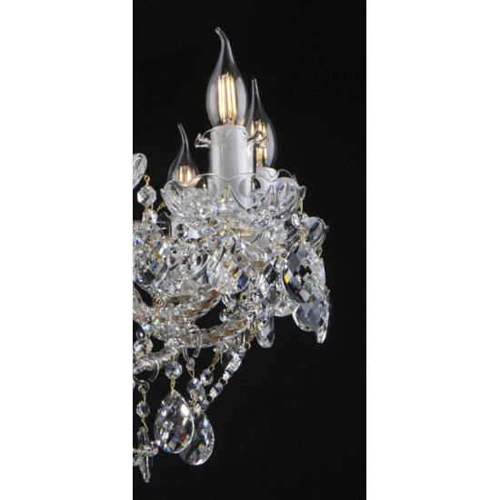 Candelabru Cristale, Bohemia, E14, EL0101101001PB, Crystal
