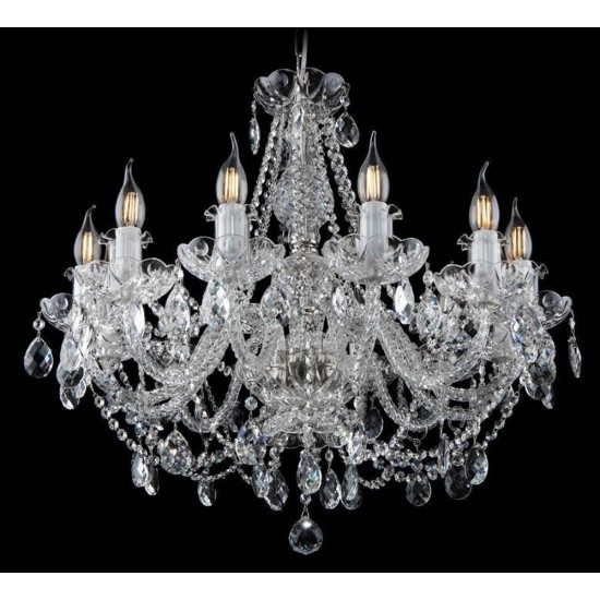 Candelabru Cristale, Bohemia, E14, EL0101101201PB, Crystal