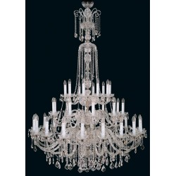 Candelabru Cristale, large, Bohemia, E14, EL0101174004, Crystal
