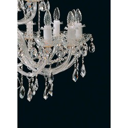 Candelabru Cristale, large, Bohemia, E14, EL0101174004, Crystal