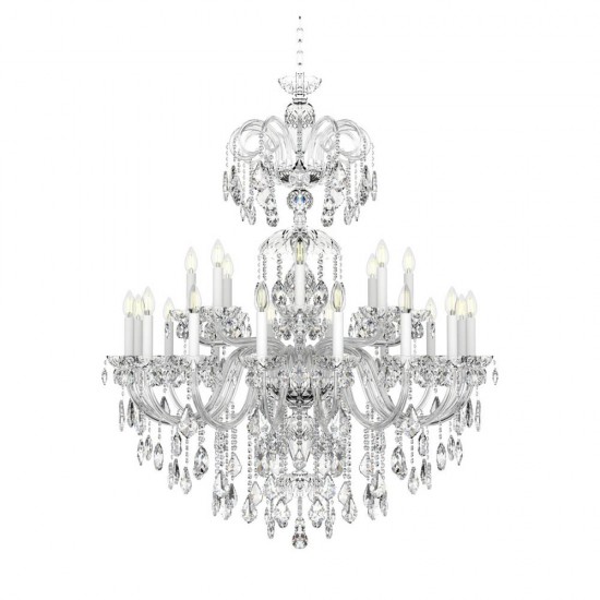 Candelabru Cristale, lux, Bohemia, E14, EL0101282404PB, Crystal