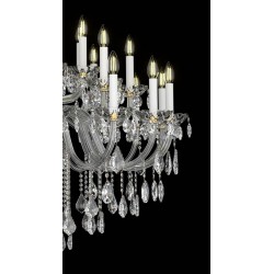 Candelabru Cristale, lux, Bohemia, E14, EL0101283204PB, Crystal