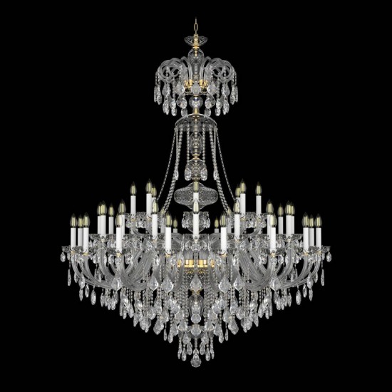 Candelabru Cristale, Bohemia, E14, EL0101284004PB, Crystal